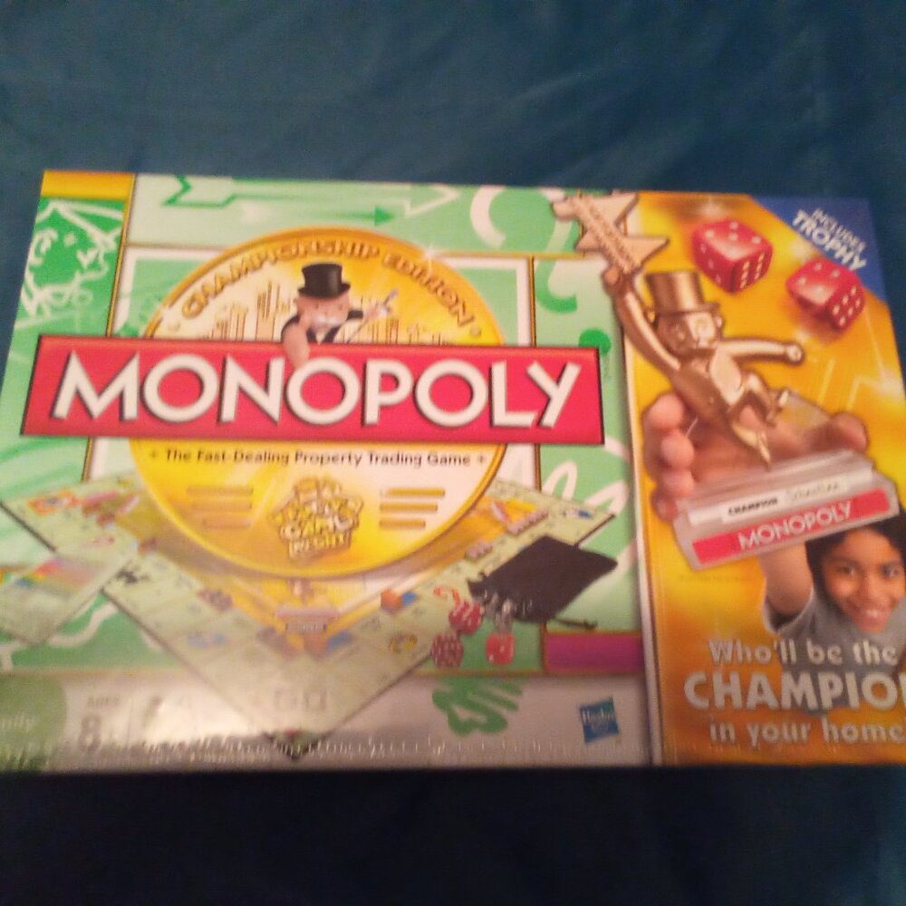 NEW! CHAMPIONSHIP Monopoly Game
